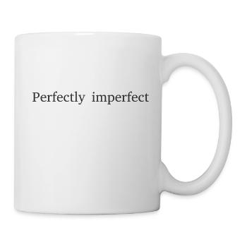 Perfectly imperfect - Mug - white - Right