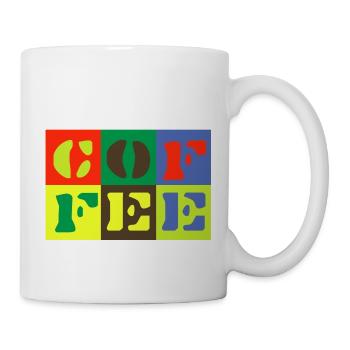 Coffee graphic - Mug - white - Right