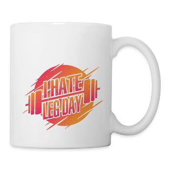 I Hate Leg Day 22 - Mug - white - Right