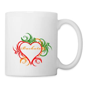 Bachata at heart - Mug - white - Right