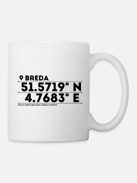 Breda: Royal History & Bustling Cosmopolitanism - Mug - white