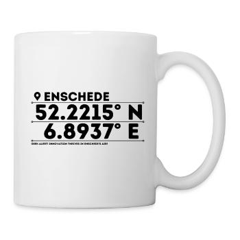 Enschede: Innovation Hub & Student Dynamism - Mug - white - Right