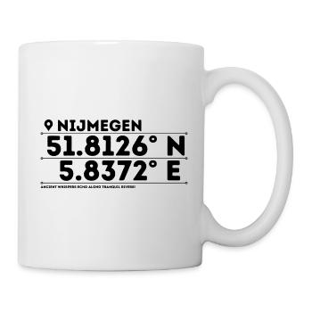 Nijmegen: Oldest City & Riverside Serenity - Mug - white - Right