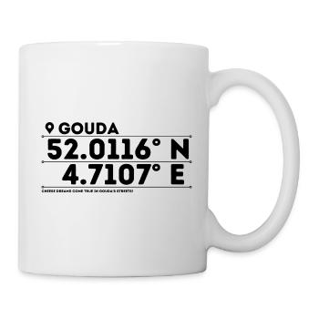 Gouda: Cheese, Stroopwafels & Historic Charm - Mug - white - Right