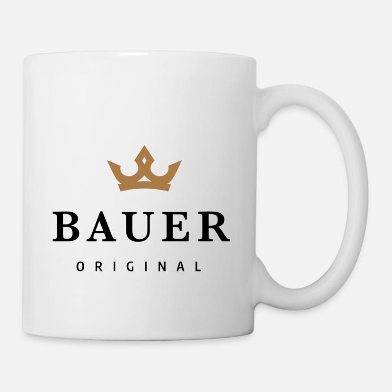 Bauer - Tasse - Weiß