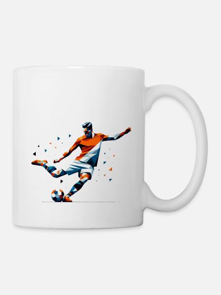 Fussball Niederlande - Tasse - Weiß