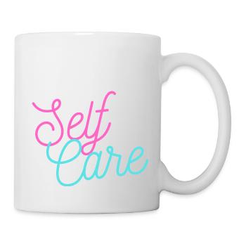 Self Care - Tasse - Weiß - Rechts