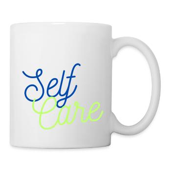 SelfCare - Tasse - Weiß - Rechts