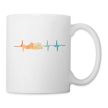 Heartbeat Athletic Shoes - Mug - white - Right