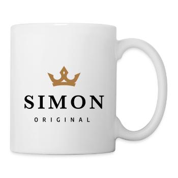 Simon - Tasse - Weiß - Rechts