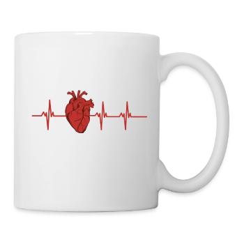 Heartbeat - Mug - white - Right