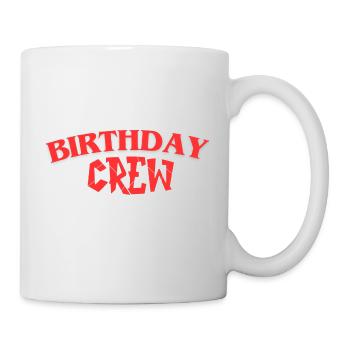 Birthday Crew - Mug - white - Right