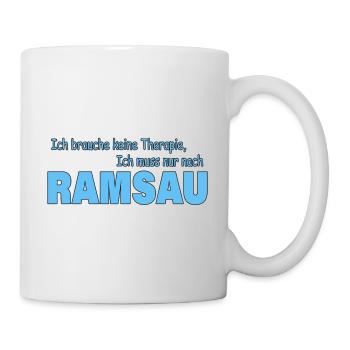 Therapie RAMSAU - Tasse - Weiß - Rechts