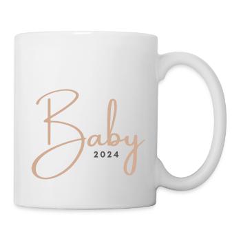 Baby 2024 - Tasse - Weiß - Rechts