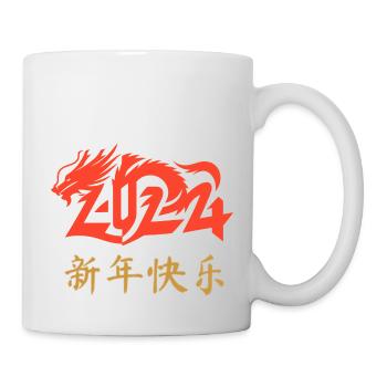 Year of the Dragon 2024, Chinese New Year, China - Mug - white - Right