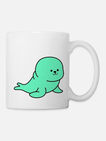 robbe - Tasse - Weiß