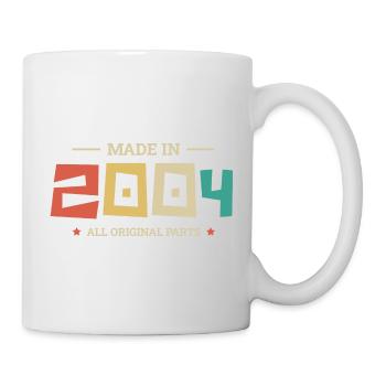 Legendär seit 2004 Original 2004 - Tasse - Weiß - Rechts