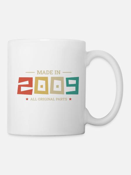 Legendär seit 2009 Original 2009 - Tasse - Weiß