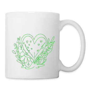 Love me Valentine Happy Valentines Valentines - Mug - white - Right