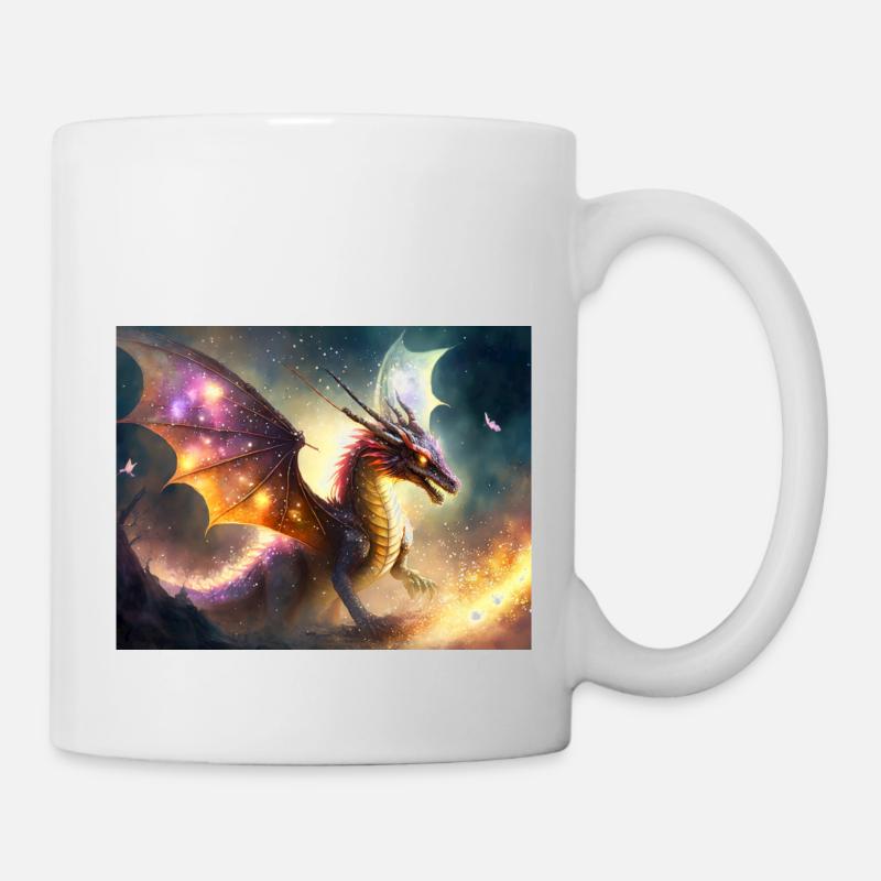 Star Dragon - Mug - white