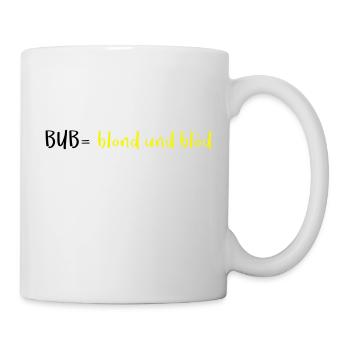 SVG Logo BUB - Tasse - Weiß - Rechts