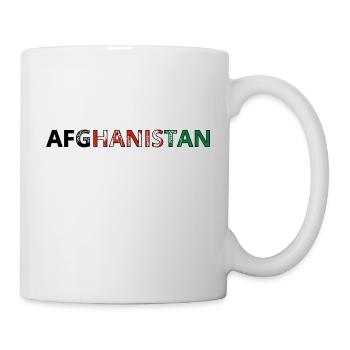Flag of Afghanistan - Mug - white - Right