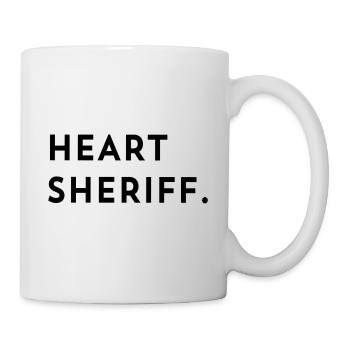 HEART SHERIFF - Mug - white - Right
