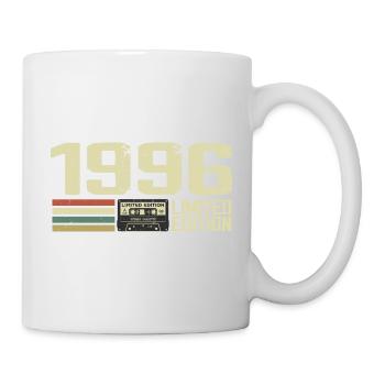 Jahrgang 1996 - Jahrgang 1996 - 28. Retro-Jubiläum - Tasse - Weiß - Rechts