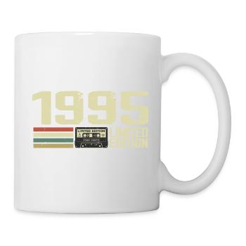 Né en 1995 - Vintage 1995 - 29e Anniversaire Rétro - Mug blanc - blanc - Droite