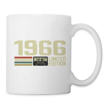 Né en 1966 - Vintage 1966 - 58e Anniversaire Rétro - Mug blanc - blanc - Droite