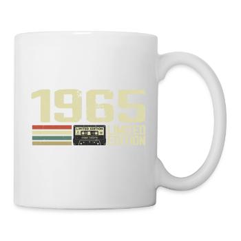 Born in 1965 - Vintage 1965 - 59th Retro Anniversary - Mug - white - Right