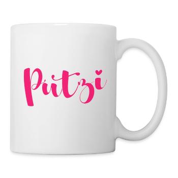 Valentine's Day Valentine's Day love Putzi fun funny - Mug - white - Right