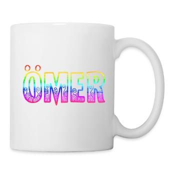 Ömer RS Arc-en-ciel - Mug blanc - blanc - Droite