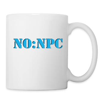 NoNpc - Tasse - Weiß - Rechts