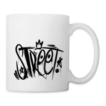 Street - Tasse - Weiß - Rechts