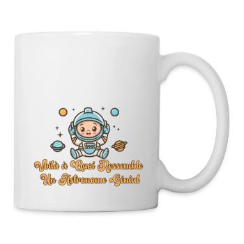 Voilà à quoi ressemble un astronome génial - Mug blanc - blanc - Droite
