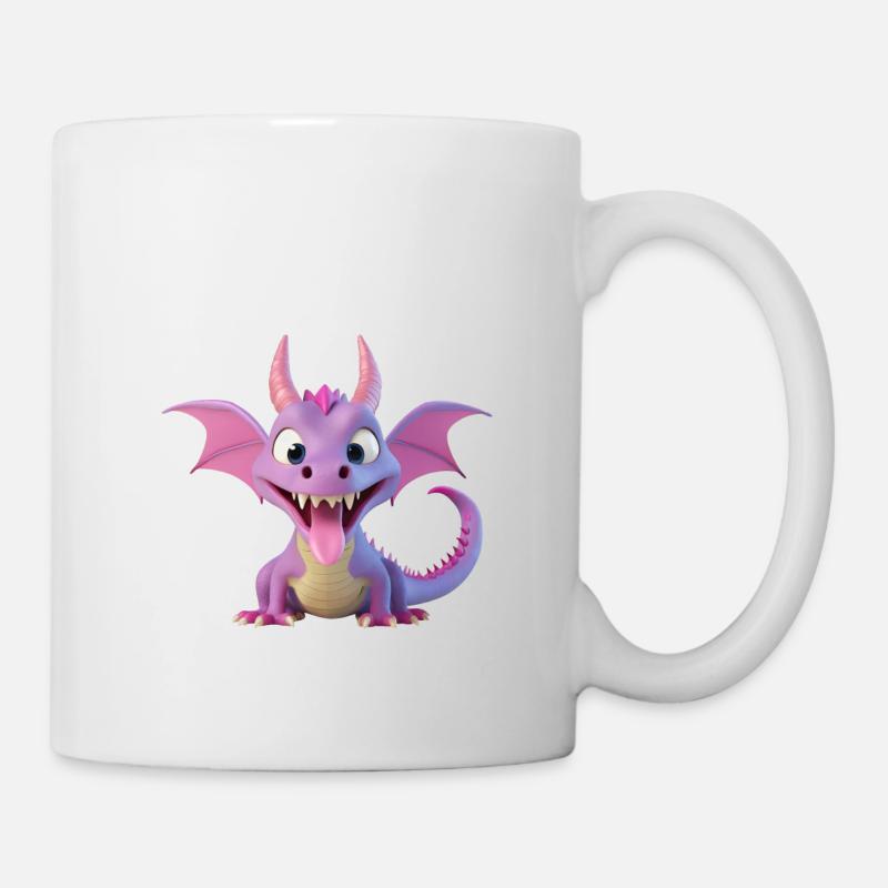 Qui a dit qu’un monstre n’avait pas l’air mignon ? - Mug blanc - blanc