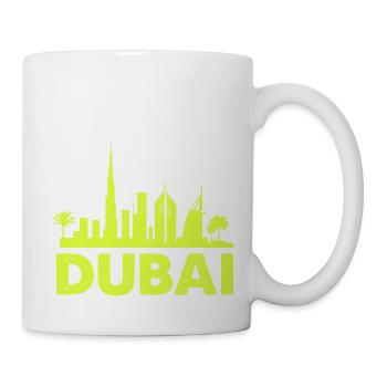 dubai skyline 01 - Tasse - Weiß - Rechts