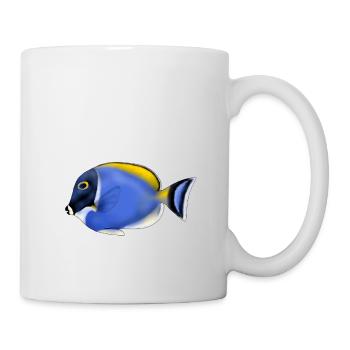 ACANTHURUS LEUCOSTEMON - Tasse - Weiß - Rechts