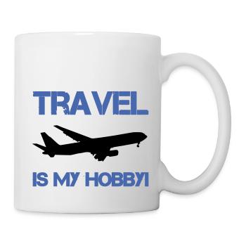 passe-temps de voyage - Mug blanc - blanc - Droite