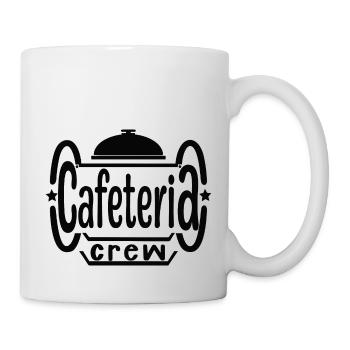 funny Cafeteria crew desing - Mug - white - Right