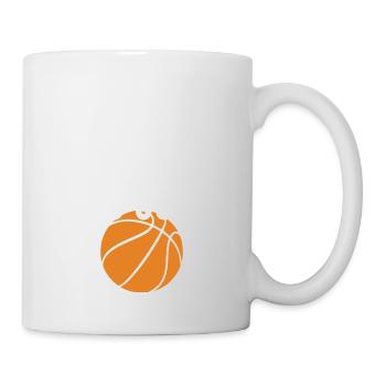 Basketball - Tasse - Weiß - Rechts