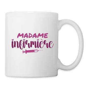 Liebe Krankenschwester, - Tasse - Weiß - Rechts