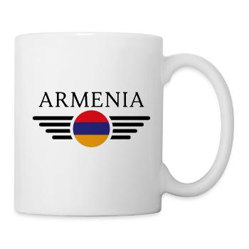 Armenian Heritage T-Shirt - Mug - white - Right