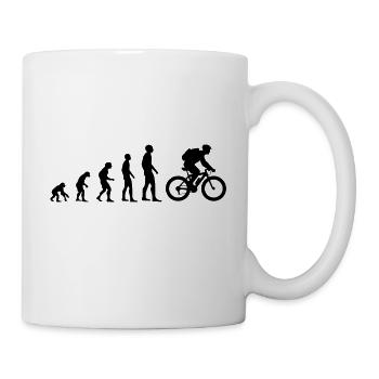 Evolution Mountainbike - Tasse - Weiß - Rechts