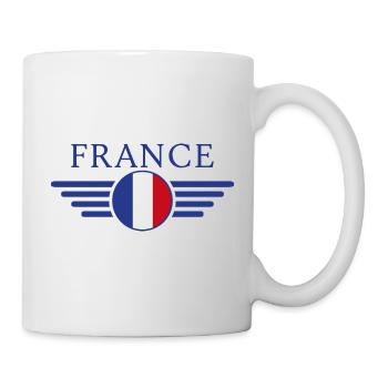 France Style Design T-Shirt - Mug - white - Right