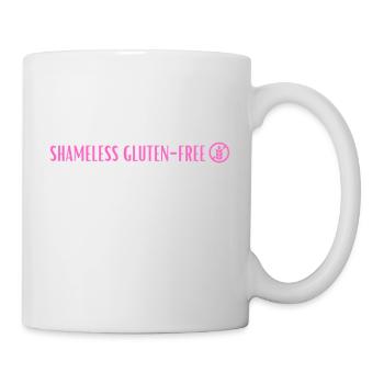SHAMELESS GLUTEN FREE PINK - Tasse - Weiß - Rechts
