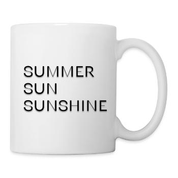 Soleil d’été Soleil Sommer Sonne Sonnenschein - Mug blanc - blanc - Droite