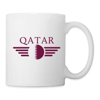 Qatar Style Design T-Shirt - Mug - white - Right