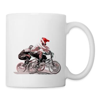 BMX - Tasse - Weiß - Rechts